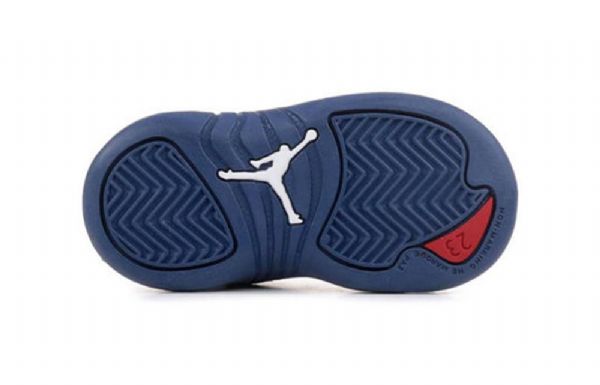 Nike Air Jordan 12 Retro Bt Tenisky Pro Děti Modré