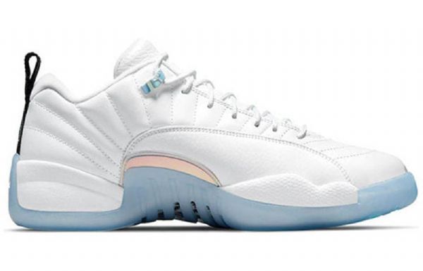 Nike Air Jordan 12 Retro Low Tops Basketbalové Boty Pro Muže Bílé
