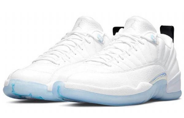 Nike Air Jordan 12 Retro Low Tops Basketbalové Boty Pro Muže Bílé
