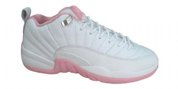 Nike Air Jordan 12 Retro Nízké Topy Basketbalové Boty Pro Ženy Růžové