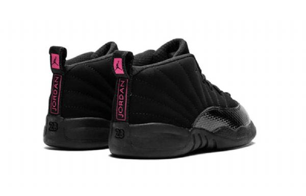 Nike Air Jordan 12 Retro Td Basketbalové Boty Pro Děti Růžové