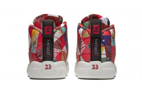 Nike Air Jordan 12 Retro Td Basketbalové Boty Pro Děti Vícebarevné