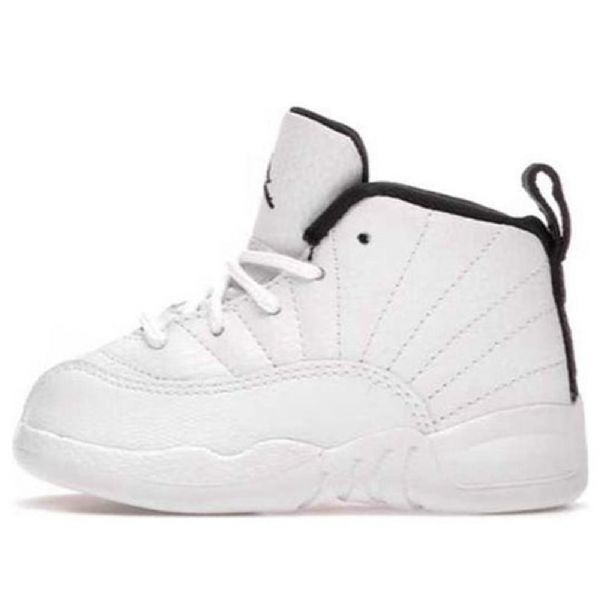 Nike Air Jordan 12 Retro Td Boty Pro Děti Bílé
