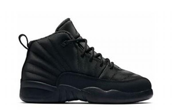 Nike Air Jordan 12 Retro Winterized Ps Basketbalové Boty Pro Muže Černé