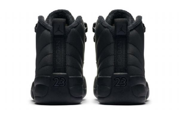 Nike Air Jordan 12 Retro Winterized Ps Basketbalové Boty Pro Muže Černé
