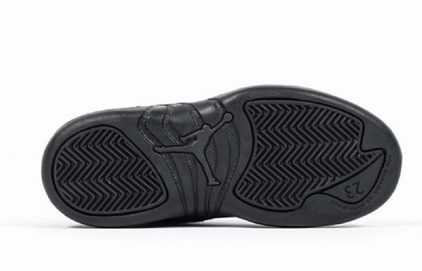 Nike Air Jordan 12 Retro Winterized Ps Basketbalové Boty Pro Muže Černé