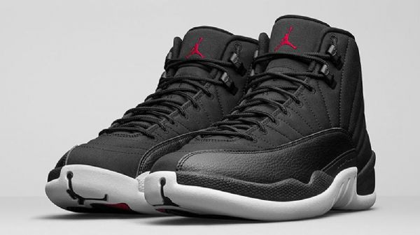 Nylonové Boty Nike Air Jordan 12 Pro Muže Černé