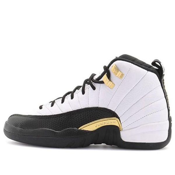 Pánské Basketbalové Boty Nike Air Jordan 12 Retro Gs Bílá Černá