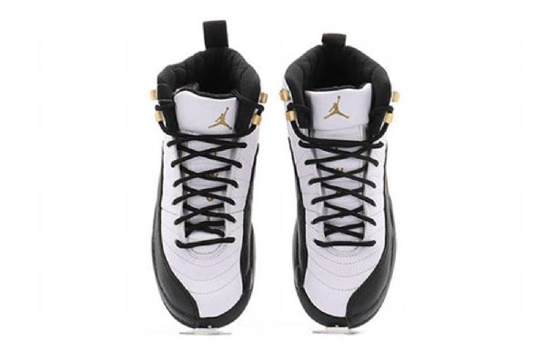 Pánské Basketbalové Boty Nike Air Jordan 12 Retro Gs Bílá Černá