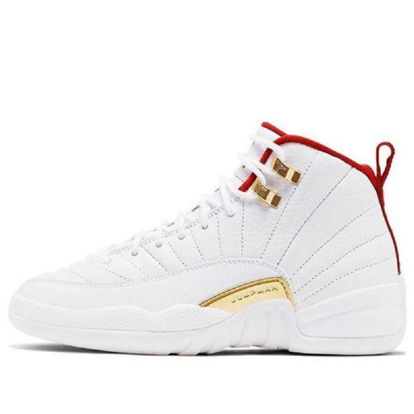 Pánské Basketbalové Boty Nike Air Jordan 12 Retro Gs Bílo Červené