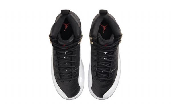 Pánské Basketbalové Boty Nike Air Jordan 12 Retro Gs Černá Šedá