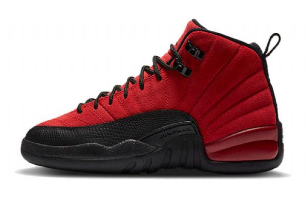Pánské Basketbalové Boty Nike Air Jordan 12 Retro Gs Červený Černá