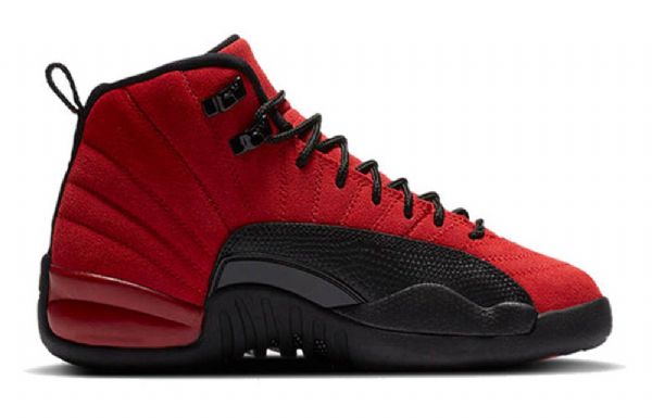 Pánské Basketbalové Boty Nike Air Jordan 12 Retro Gs Červený Černá