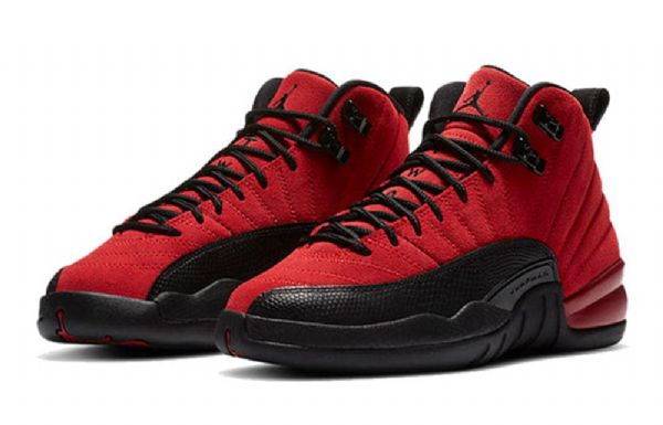 Pánské Basketbalové Boty Nike Air Jordan 12 Retro Gs Červený Černá