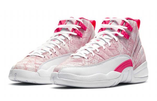 Pánské Basketbalové Boty Nike Air Jordan 12 Retro Gs Růžové
