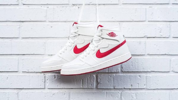 Pánské Boty Nike Air Jordan 1 Ko Og Šedočervené