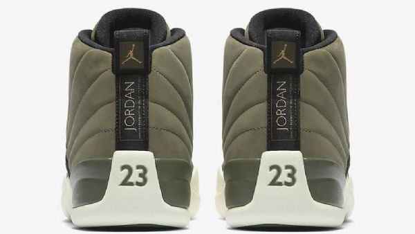 Pánské Boty Nike Air Jordan 12 Chris Paul Třídy 2003 Olivově Zelená