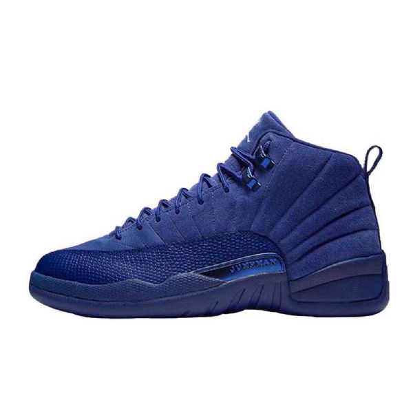 Pánské Boty Nike Air Jordan 12 Deep Premium Modrý
