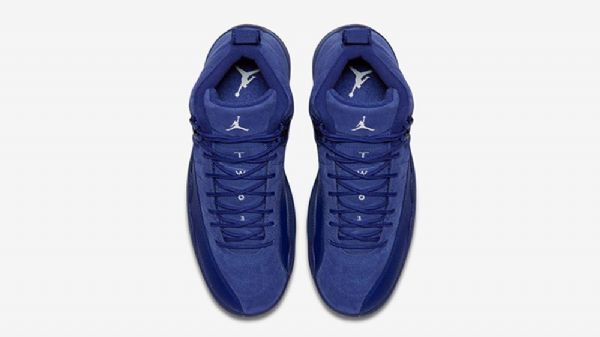 Pánské Boty Nike Air Jordan 12 Deep Premium Modrý