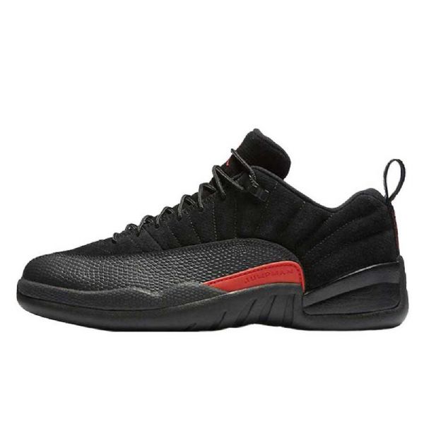 Pánské Boty Nike Air Jordan 12 Low Tops Max Černá Oranžový