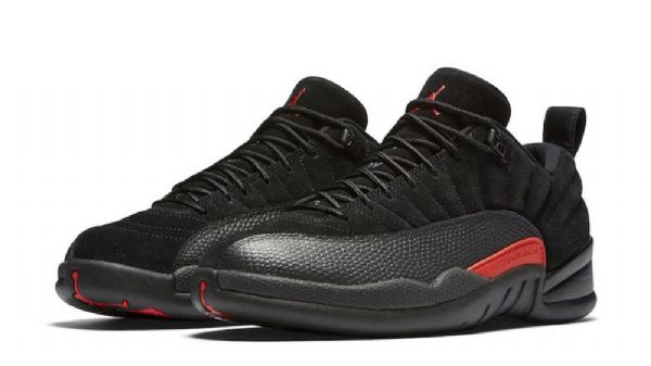 Pánské Boty Nike Air Jordan 12 Low Tops Max Černá Oranžový