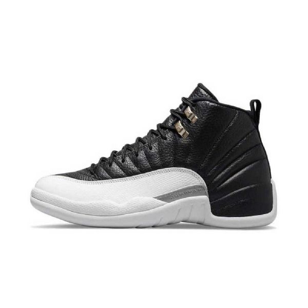 Pánské Boty Nike Air Jordan 12 Low Tops Playoffs 2022 Bílá Černá