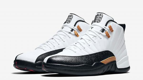 Pánské Boty Nike Air Jordan 12 Pro Čínský Nový Rok Bílá Černá