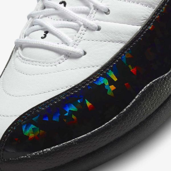 Pánské Boty Nike Air Jordan 12 Retro Low Tops Bílý Stříbrný