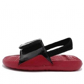 Sportovní Pantofle Nike Air Jordan Hydro 7 Velcro Slide Pro Děti Černá Červený