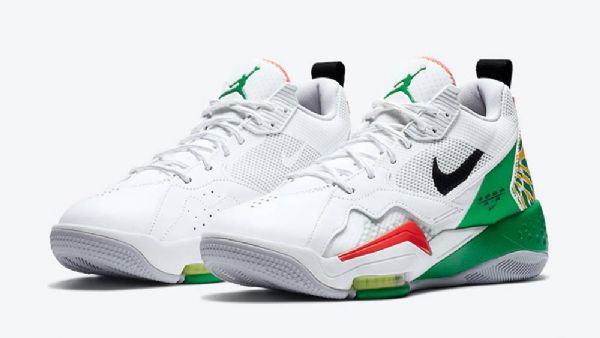 Boty Nike Air Jordan Zoom 92 Summit Pro Muže Bílo Zelené