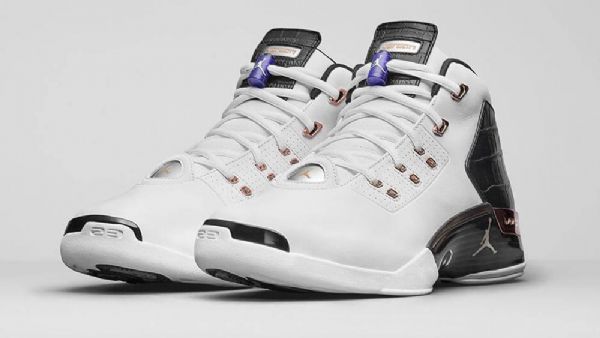Boty Nike Air Jordan 17 Copper Pro Muže Černá Bílý